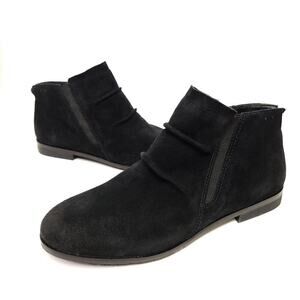 Salvia Black Boots Bootie Size Eu 42 Us 11 Suede Carly Womens Shoes​​